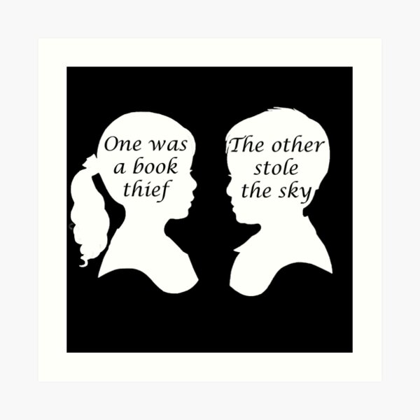 The Book Thief -- Liesel and Rudy Art Print