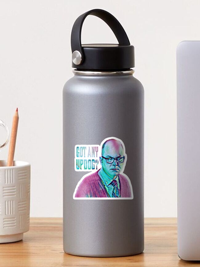 Aperçu 1 sur 3. Sticker avec l'œuvre Colin Robinson Updog créée et vendue par Jsherrill1022.