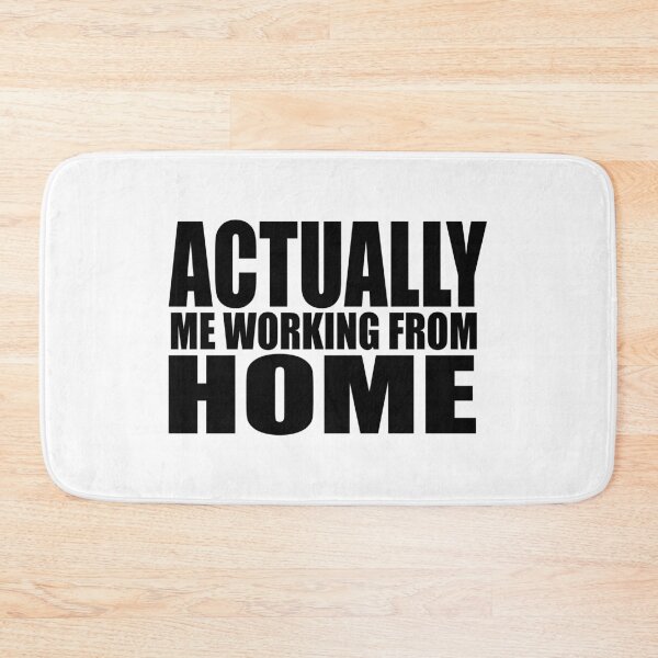 Item preview, ACTUALLY ME WORKING FROM HOME: Funny gifts For Mom and Dad designed and sold by SalaheddineB.