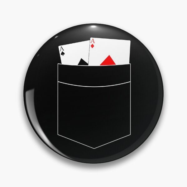 Item preview, Poker Pocket Ace Spades Diamonds designed and sold by playloud.