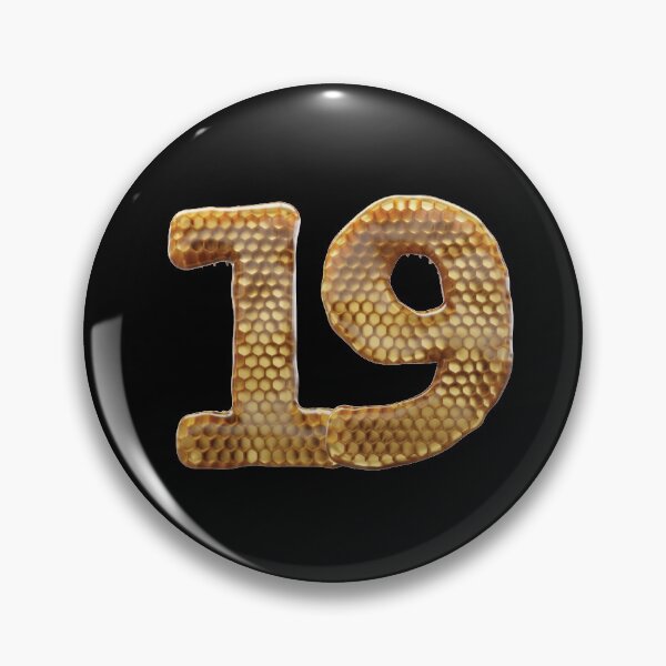 Item preview, 19 Number 3d Honey Numbers Font designed and sold by HelloFromAja.