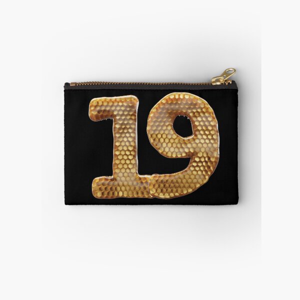 Item preview, 19 Number 3d Honey Numbers Font designed and sold by HelloFromAja.