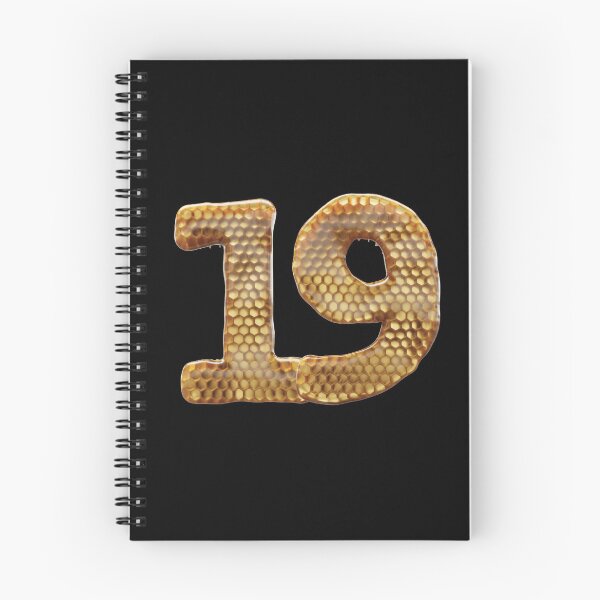 Item preview, 19 Number 3d Honey Numbers Font designed and sold by HelloFromAja.