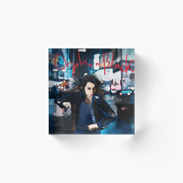 Sarah - Orphan Black Acrylic Block