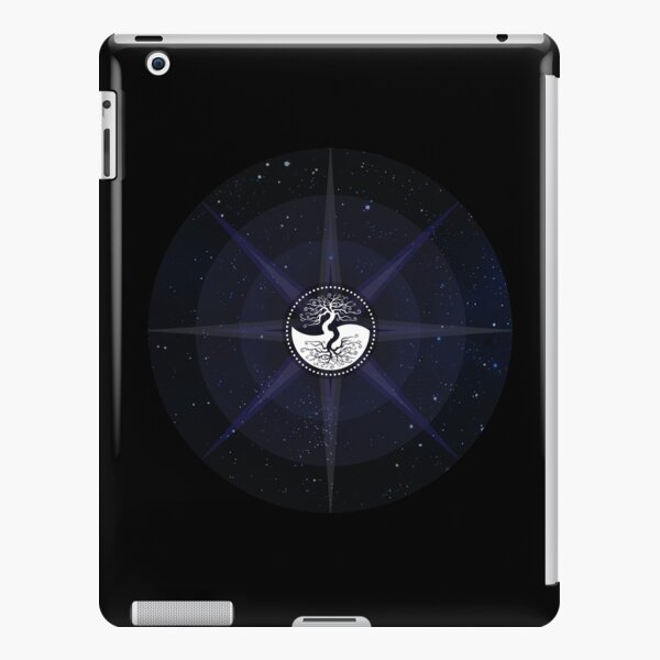Stars with White Tree of Life Symbol iPad Snap Case