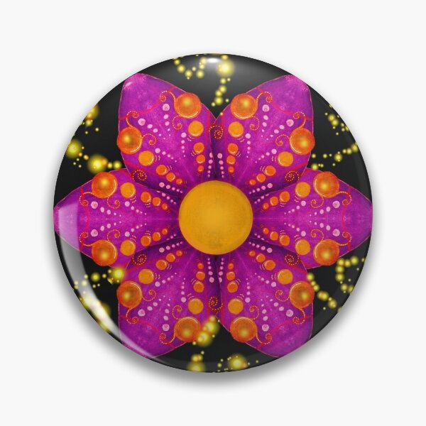 Item preview, Psychedelic Flower Power - Floral Cosmos designed and sold by ckylin.