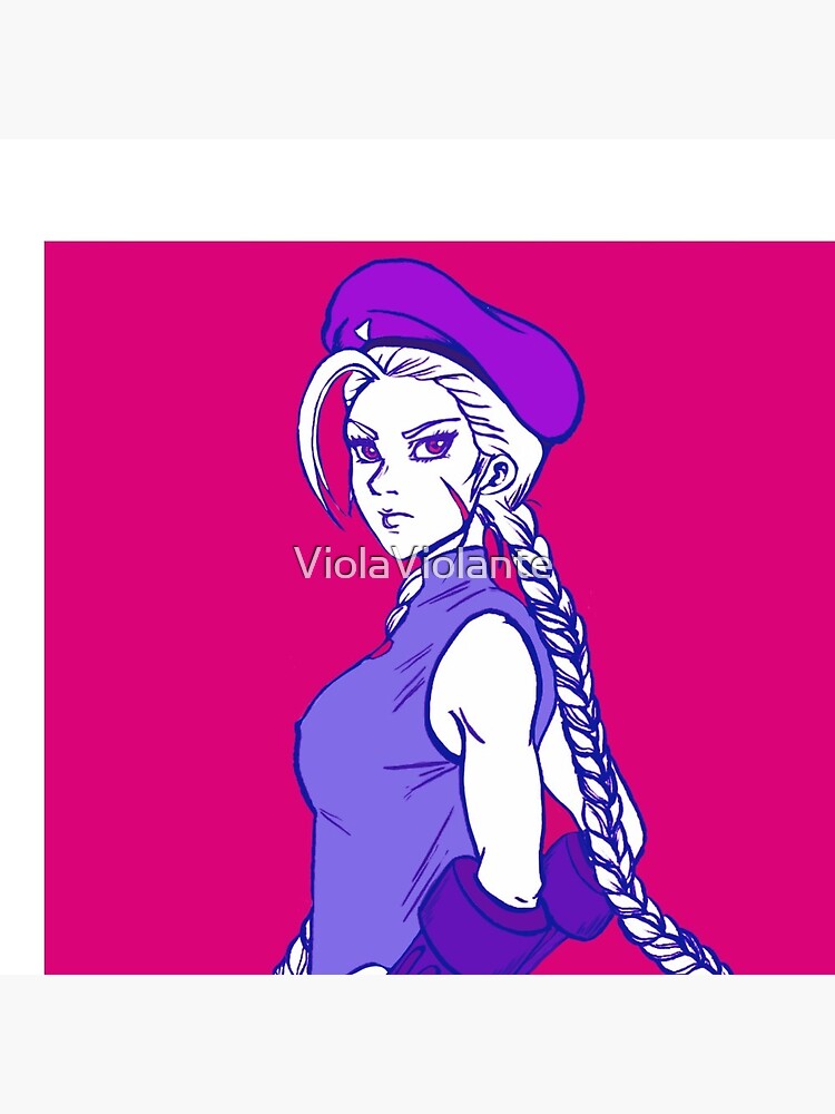 Cammy White - Fan Art - III Design Pin for Sale by ViolaViolante