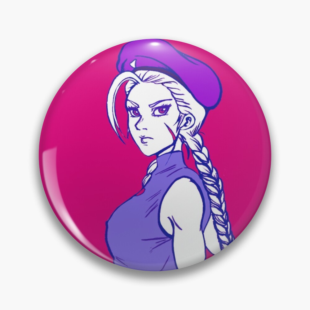 Cammy White - Fan Art - III Design Pin for Sale by ViolaViolante