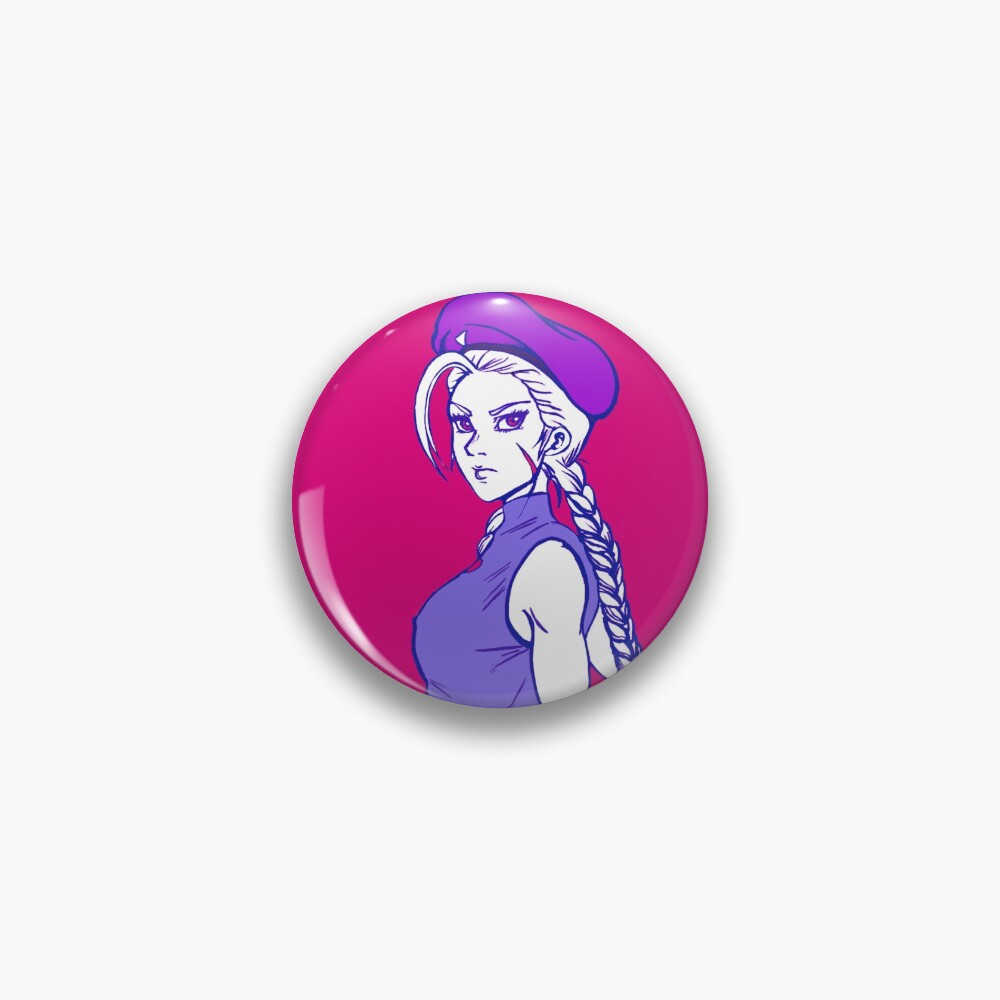 Cammy White - Fan Art - III Design Pin for Sale by ViolaViolante