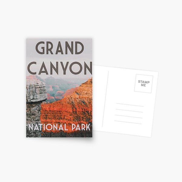 Item preview, GRAND CANYON NATIONAL PARK POSTCARD designed and sold by abbymoriartyy.