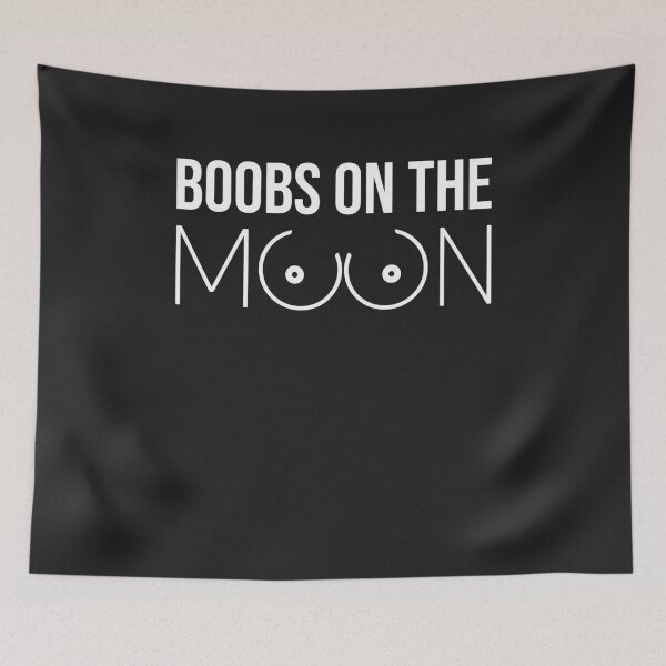 Item preview, Boobs On The Moon designed and sold by deichmonster.
