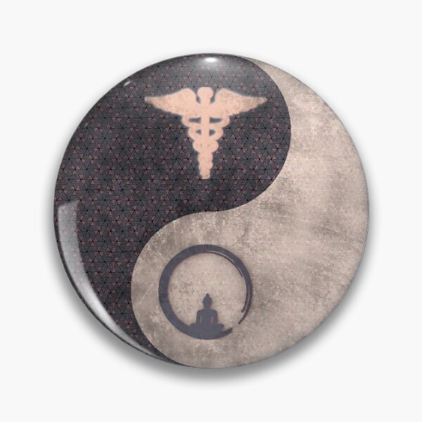 Item preview, Yin Yang Nurse and Yoga Oriental Patterns designed and sold by VandKay.