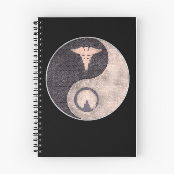Item preview, Yin Yang Nurse and Yoga Oriental Patterns designed and sold by VandKay.