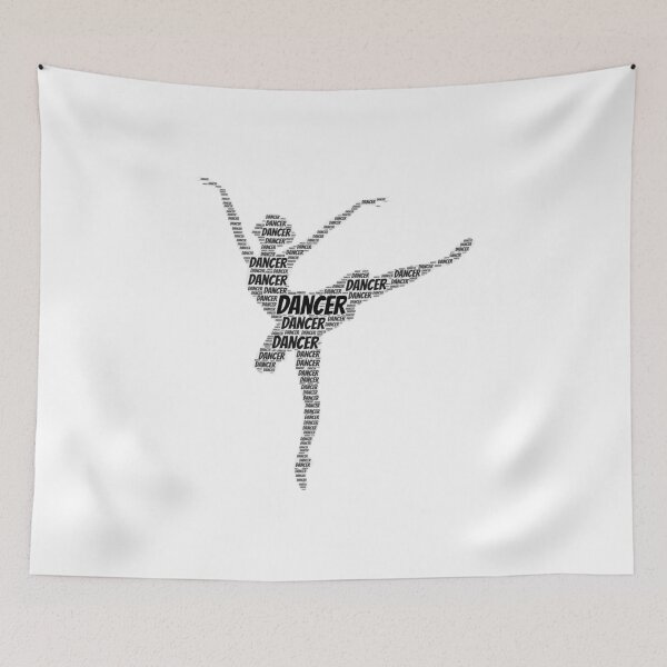 Item preview, Dancer Word Cloud designed and sold by ProjectsMM.