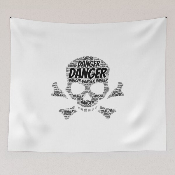 Item preview, Danger Word Cloud designed and sold by ProjectsMM.