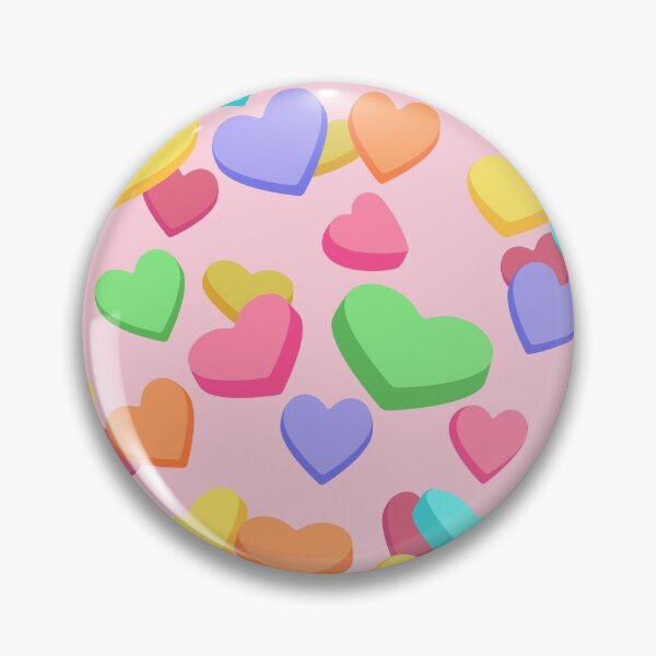Item preview, Falling Candy Hearts Pastel Pink Valentines Day designed and sold by funnytshirtemp.
