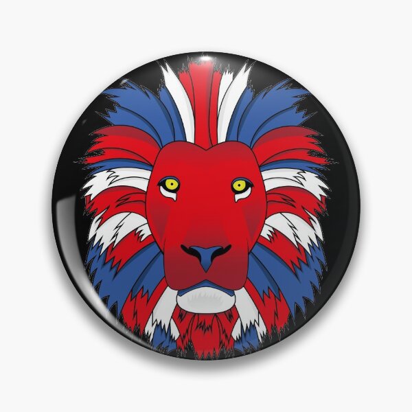 Item preview, British Flag Lion Head  designed and sold by SandersApparel.