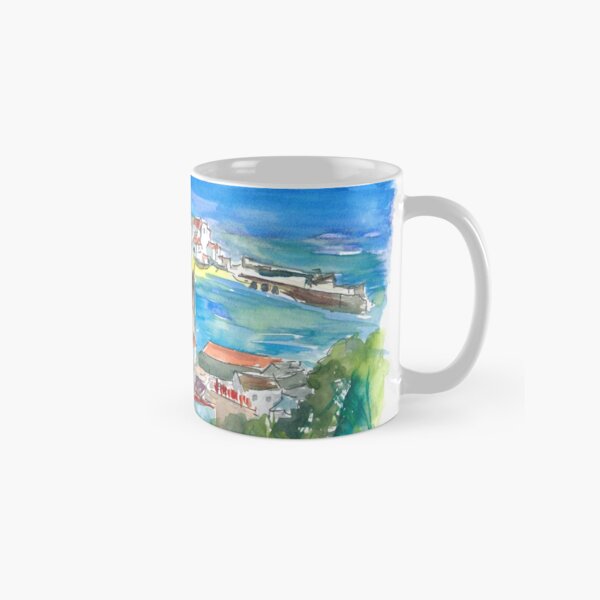 Item preview, St Ives Harbour Blue & Turquoise en Cornouailles en Angleterre designed and sold by artshop77.
