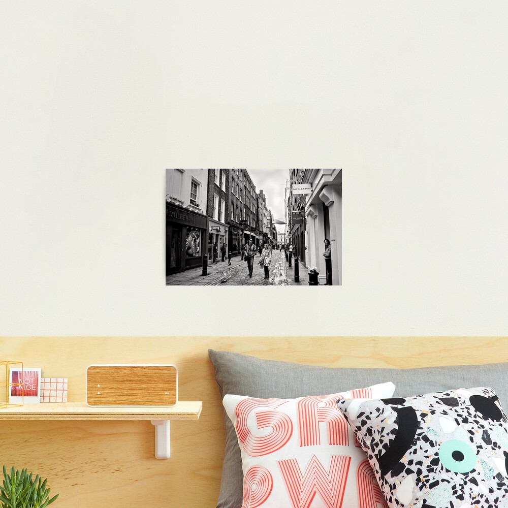 An afternoon shopping in London - Britain Photographic Print