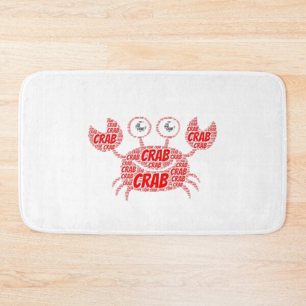 Aperçu de l'œuvre Crab Word Cloud créée et vendue par ProjectsMM.