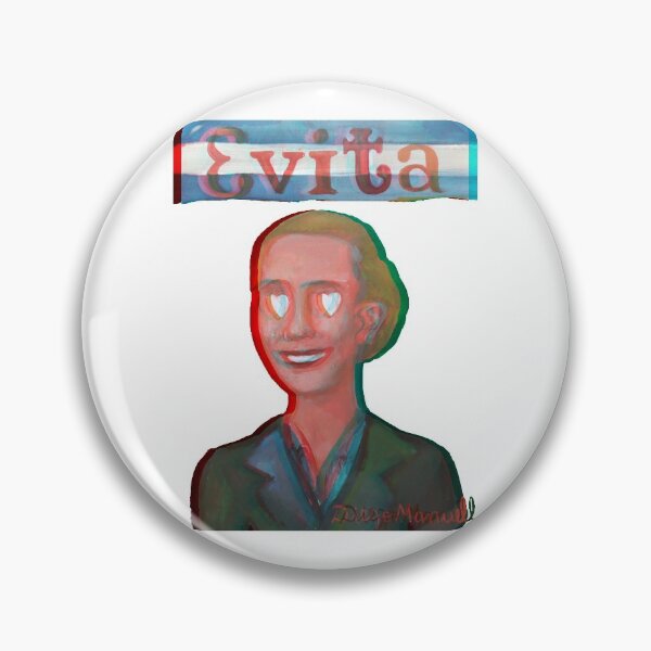 Item preview, Evita and hearts 3d  designed and sold by Diego Manuel Rodriguez.