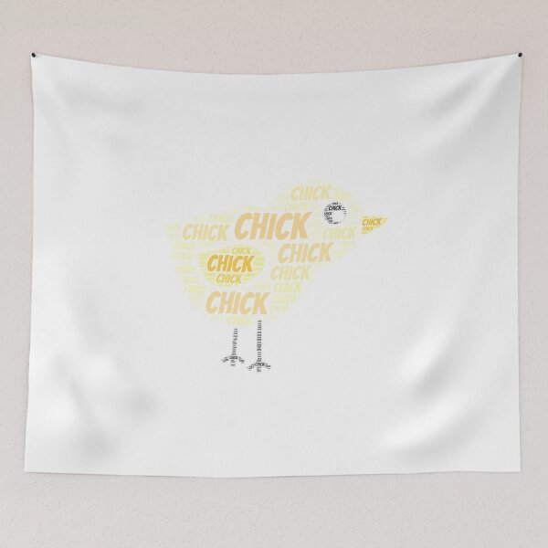 Item preview, Chick Word Cloud designed and sold by ProjectsMM.