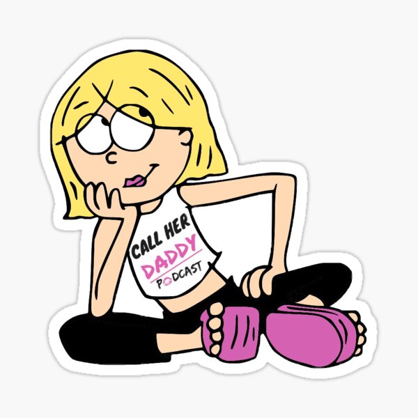 call her daddy lizzie mcguire Sticker