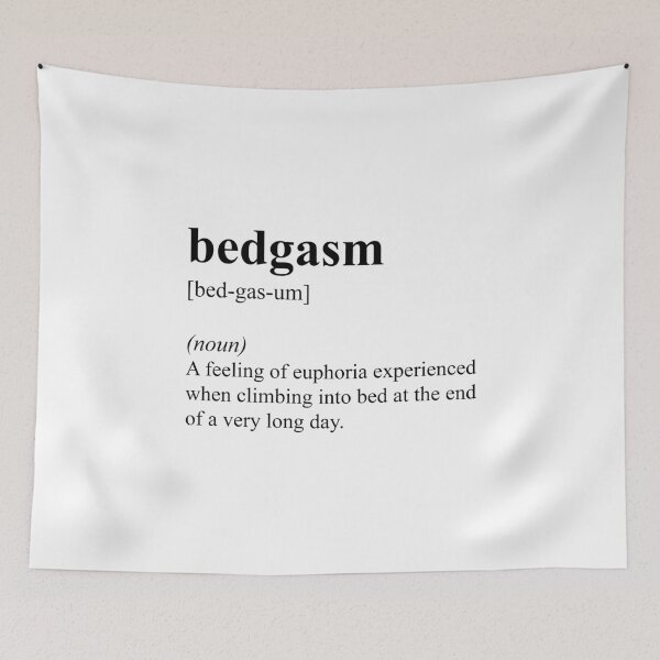 Item preview, Bed Bedgasm Definition designed and sold by JustCreativity.