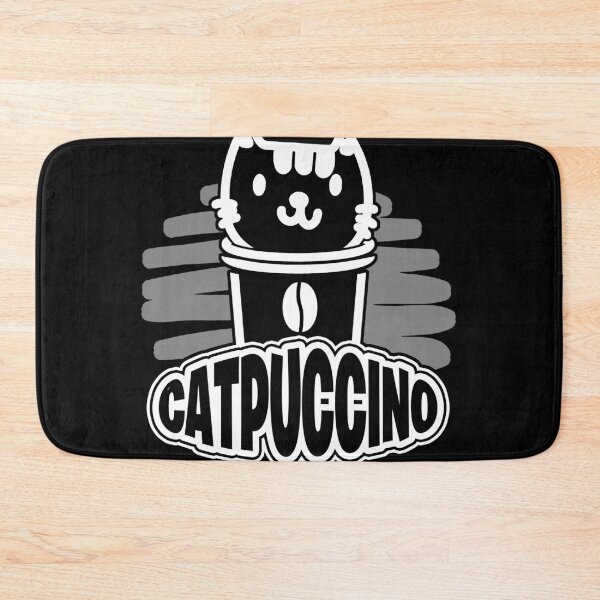Item preview, Gift idea for cats ladies cappuccino motif as cat fans gift with catpuccino designed and sold by Svetiik.