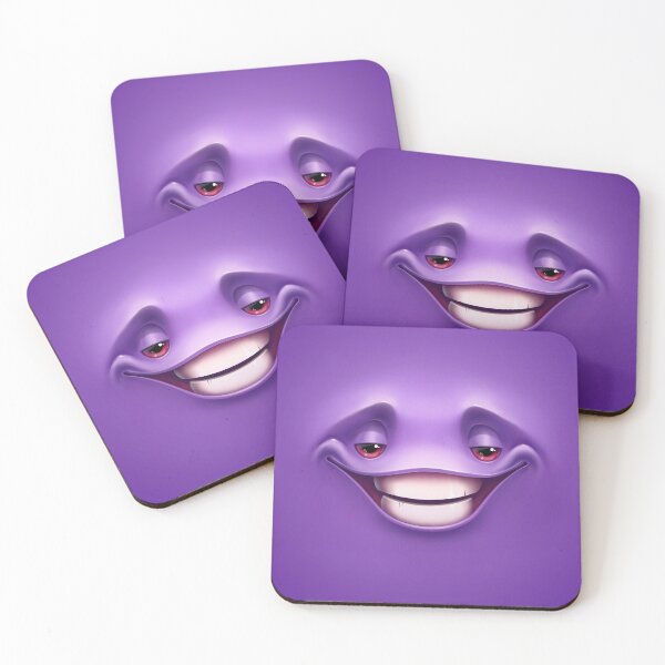 Item preview, Purple Cute Emoji Face designed and sold by Sipsta.