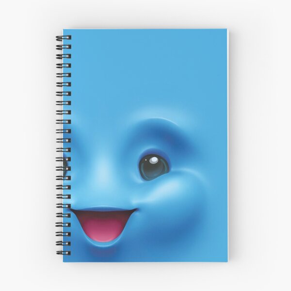 Item preview, Blue Cute Emoji Face designed and sold by Sipsta.