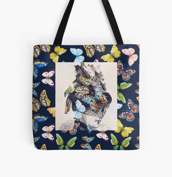 The Butterfly Collector All Over Print Tote Bag
