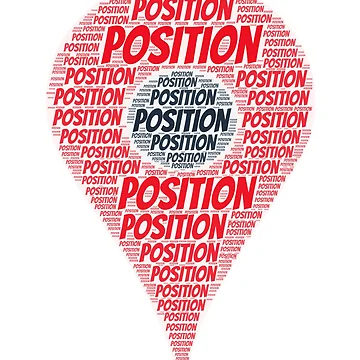 Artwork thumbnail, Position Word Cloud by ProjectsMM