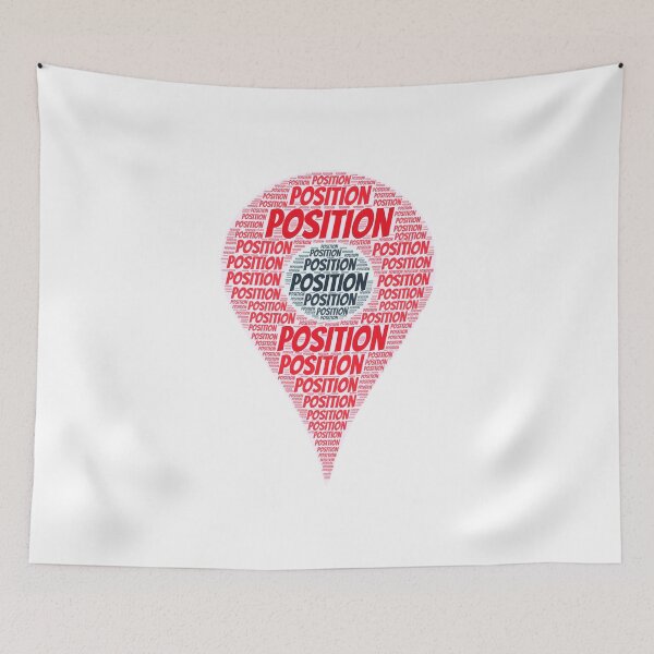 Item preview, Position Word Cloud designed and sold by ProjectsMM.