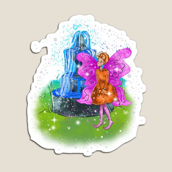 Item preview, Fatunie The Birdbath and Fountain Fairy™ designed and sold by TeelieTurner.