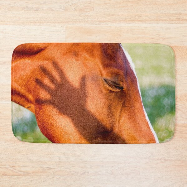 Item preview, Chestnut horse with Daisies designed and sold by FOLK ART FUSION.