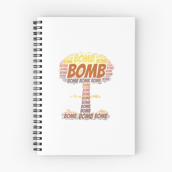 Item preview, Bomb Word Cloud designed and sold by ProjectsMM.