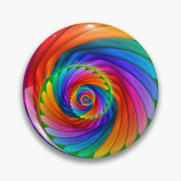 Item preview, Macaw - Rainbow Abstract Art Spiral Fractal Pride LGBTQ designed and sold by Pam Blackstone.