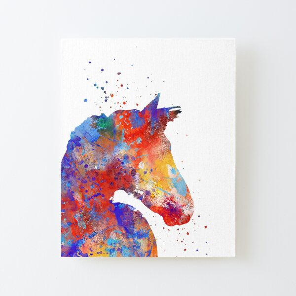 Beautiful Watercolor Horse Christmas Ornament/Magnet/DHM/Wall Art/Tabletop Decor 