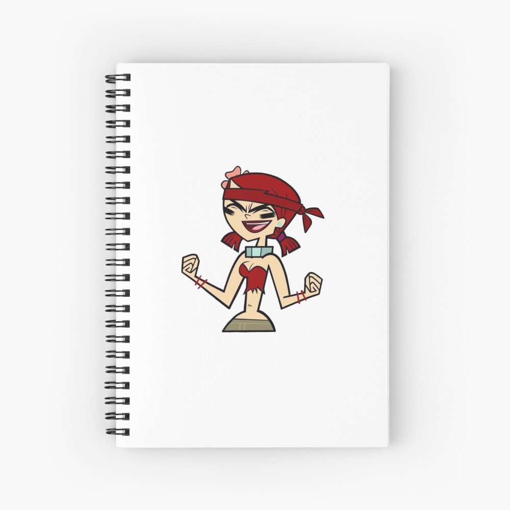 Gwen - Total Drama  Spiral Notebook for Sale by Katari Designs