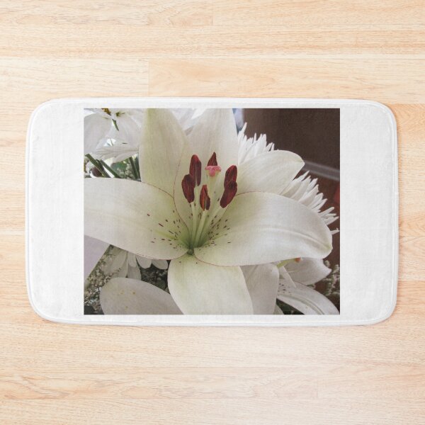 Item preview, Close-up of Lily with Red Stamen designed and sold by Carolyn Ricks.