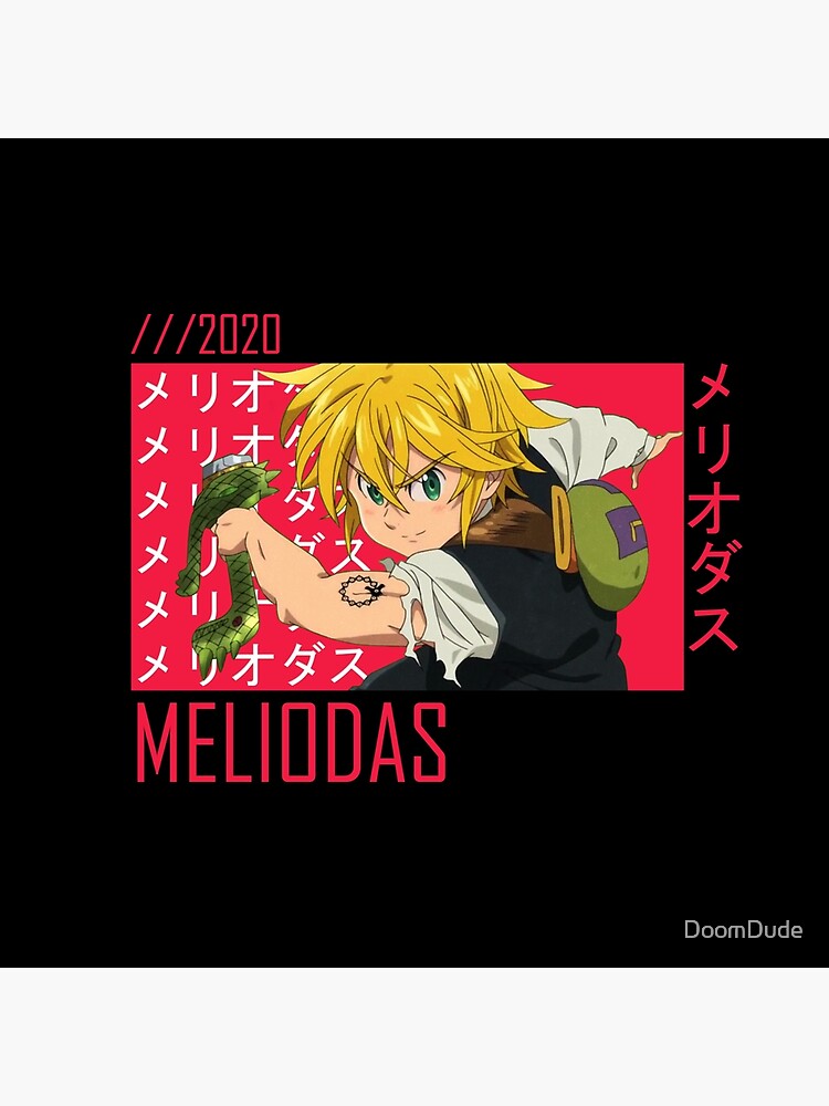 Meliodas from Seven Deadly Sins Anime, Speed Drawing