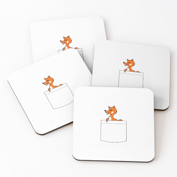 Item preview, Fox in pocket designed and sold by Statim.