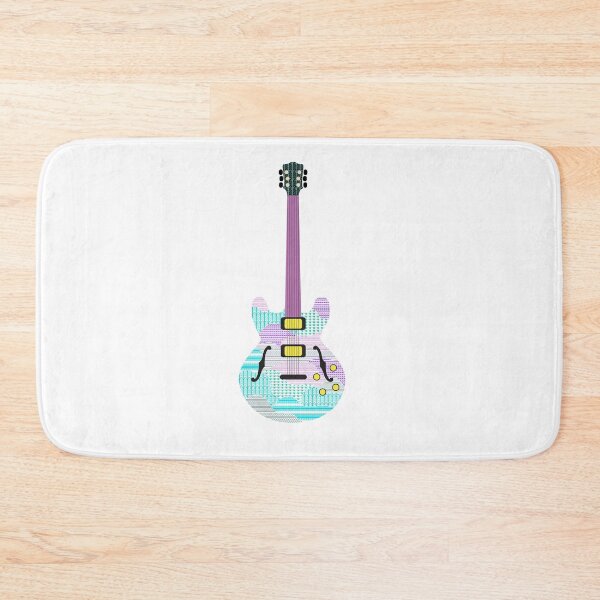 Item preview, Boho textured guitar designed and sold by magenta-dream.