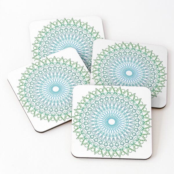 Item preview, Green mandala designed and sold by adiosmillet.