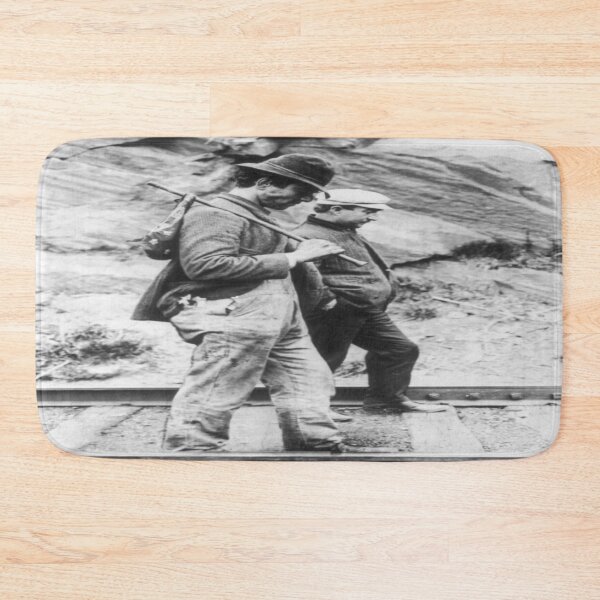 Item preview, Hobos Wallking the Rails designed and sold by Slydell1.