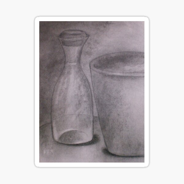 Carboncino Study Sticker
