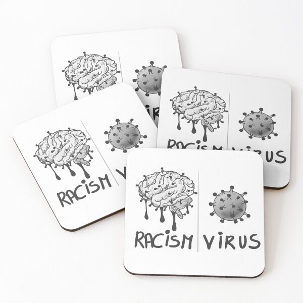 Item preview, racism virus, Stop Racism, end racism, no racism gift designed and sold by Noussairox.