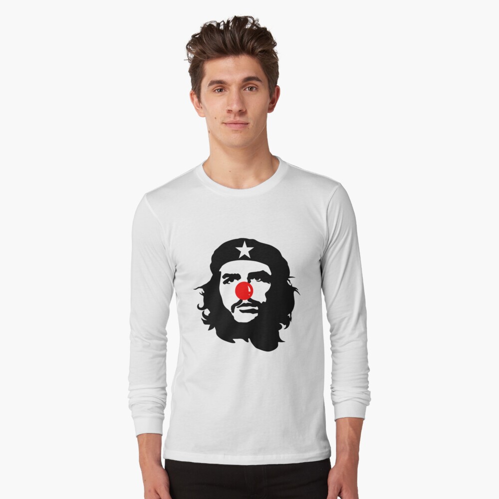  Ernesto Che Guevara Clown Face Premium T-Shirt : Clothing,  Shoes & Jewelry