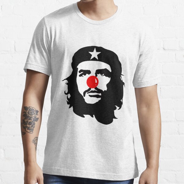  Ernesto Che Guevara Clown Face Premium T-Shirt : Clothing,  Shoes & Jewelry